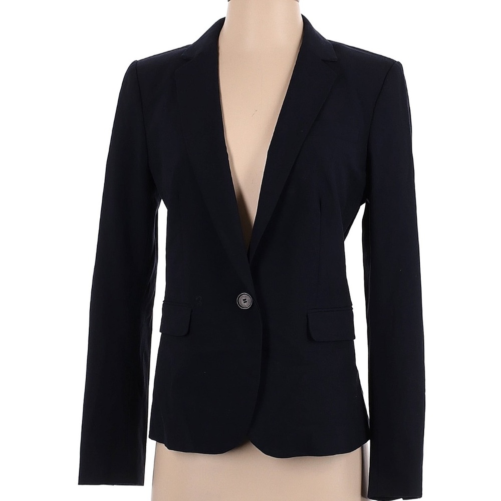Ann Taylor navy suit jacket